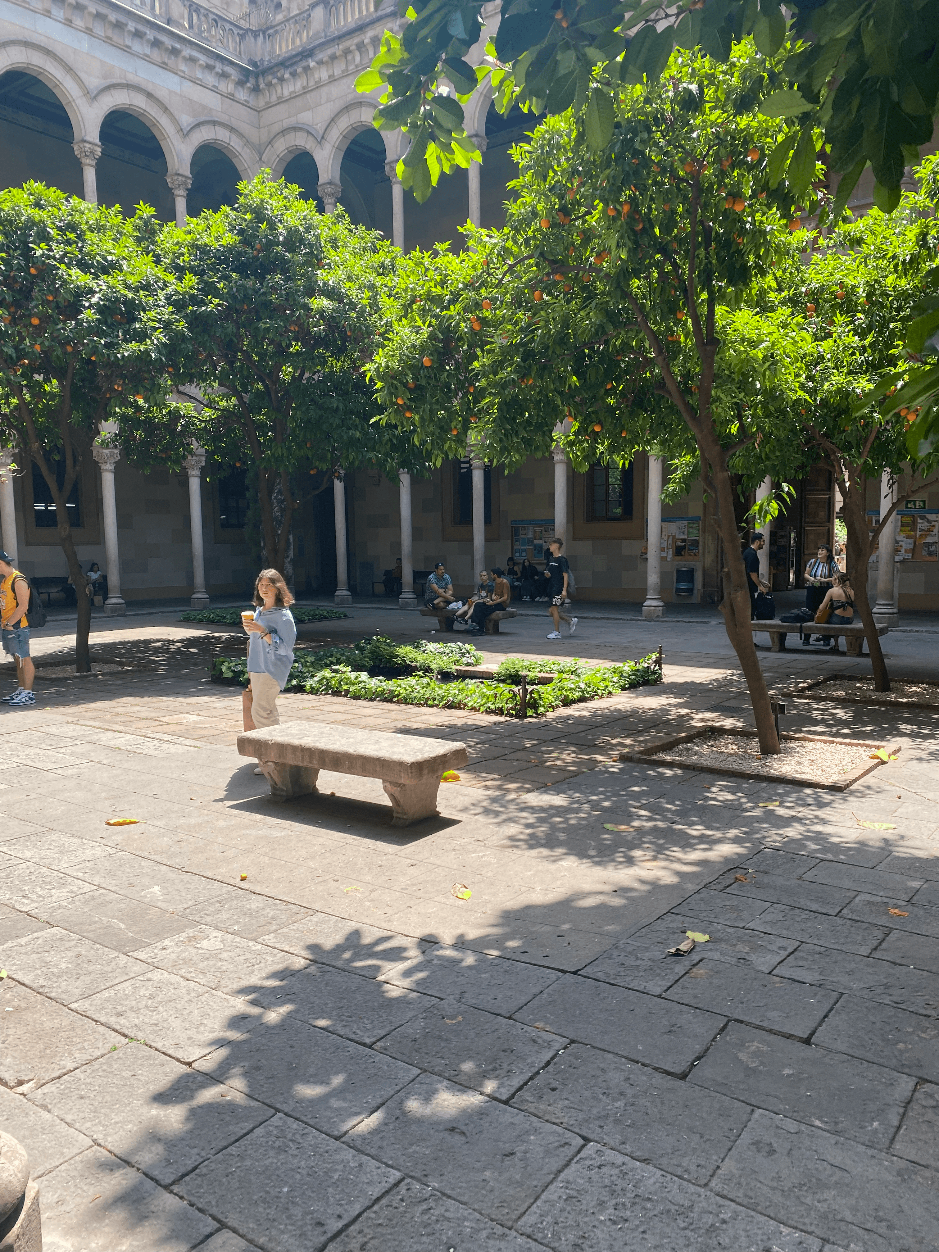 University of Barcelona
courtyard