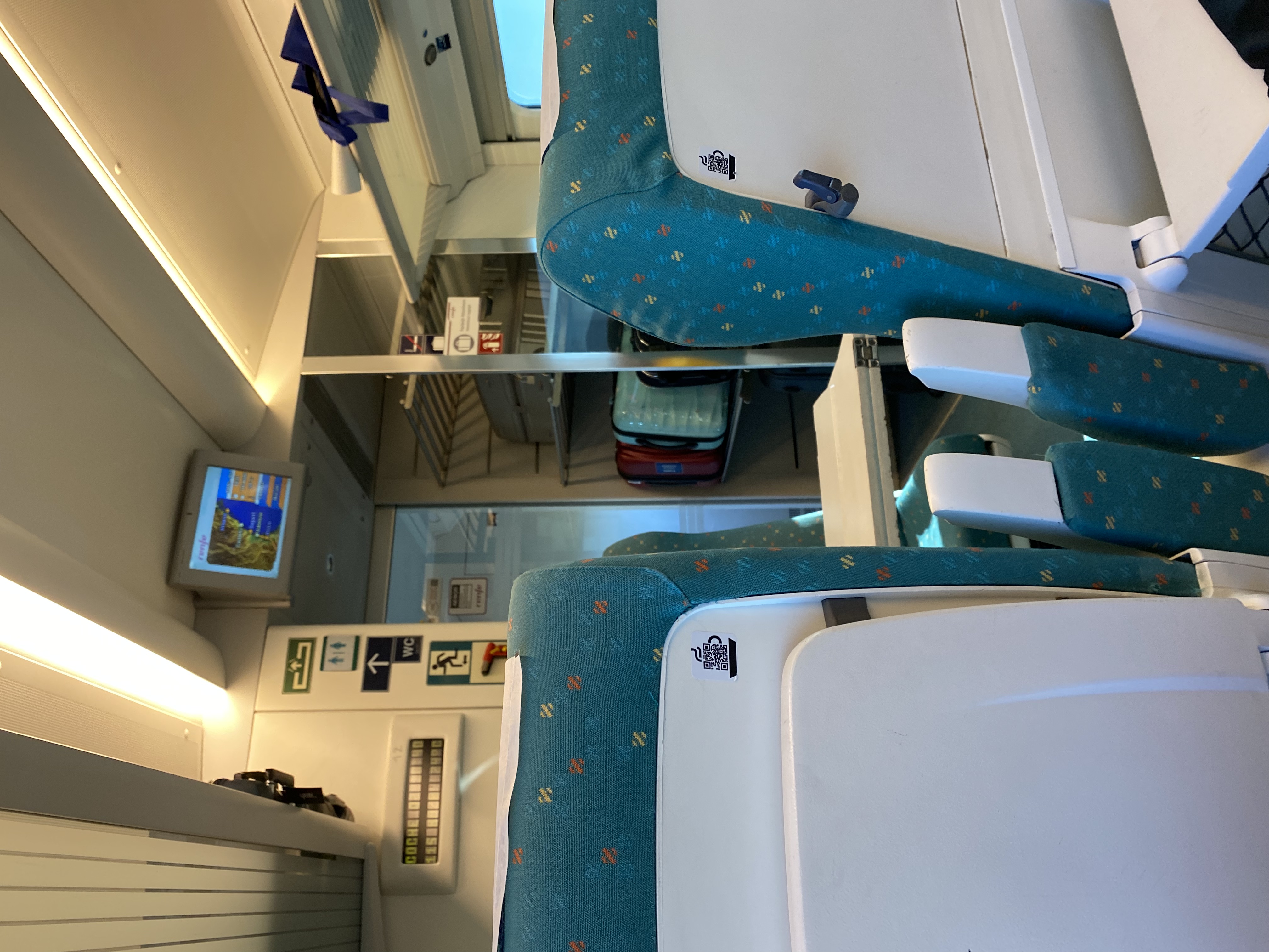 bullet train seats