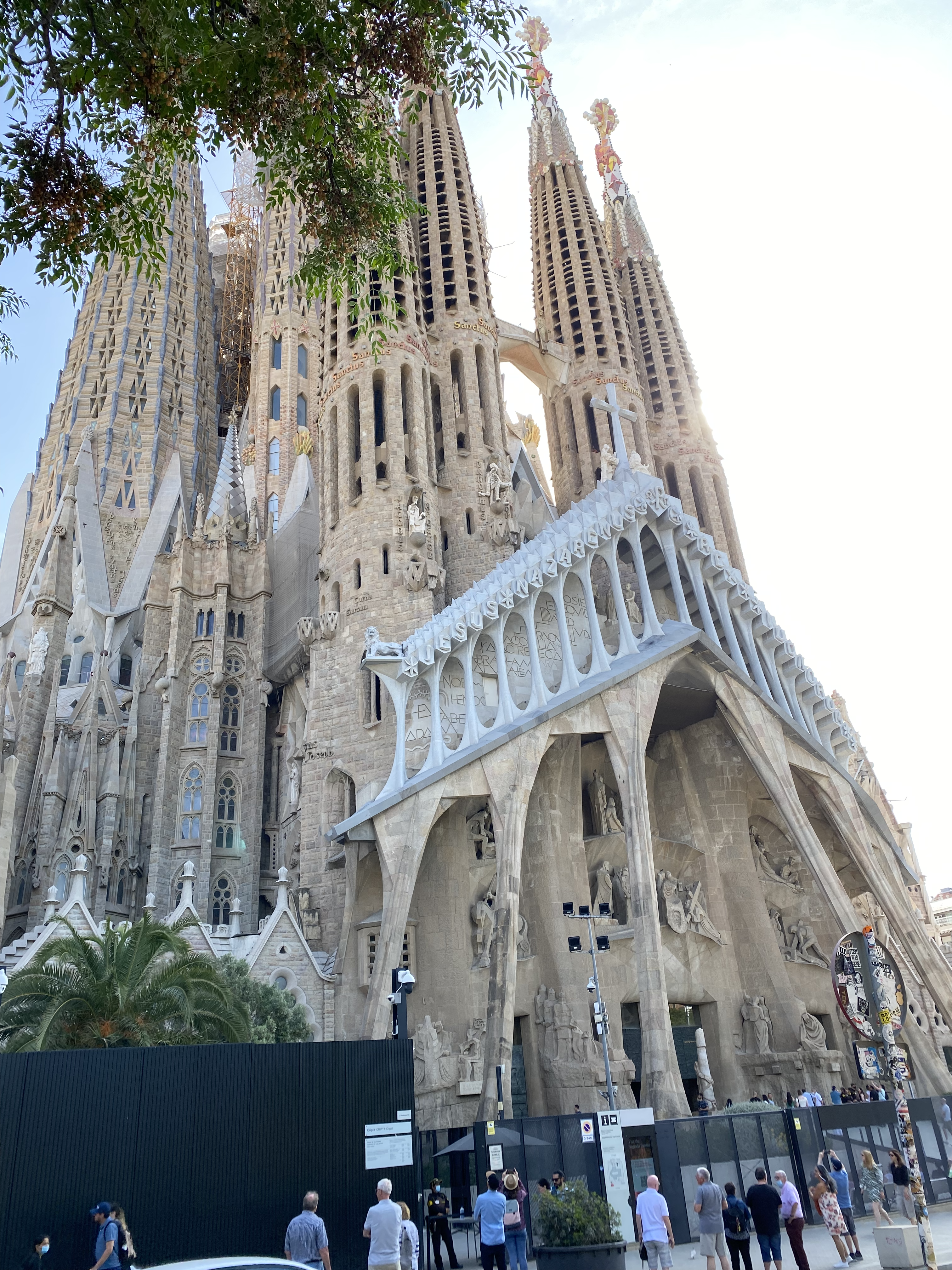 la Basílica Sagrada Familia